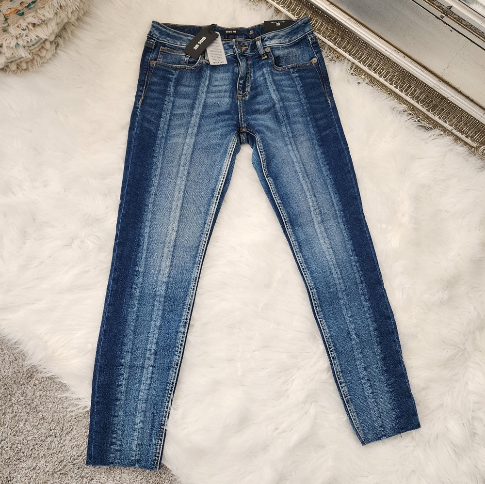Miss Me Blue Ankle & Cropped Jeans